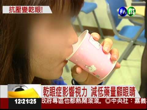 影響淚液分泌 抗憂鬱劑害乾眼症