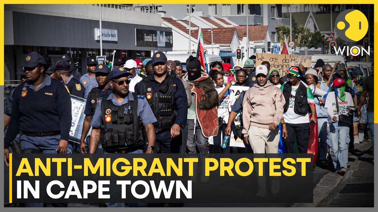 Anti-Migrant Protest Held In Cape Town: Rally Calls For Stricter Immigration Policies | WION News