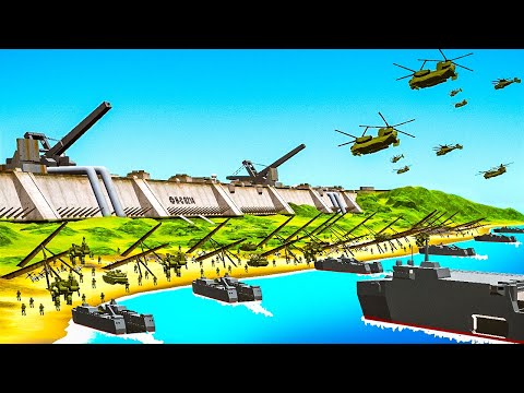 D-DAY But With GIANT War Machines in Ravenfield