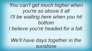 Jimmie Dale Gilmore - Headed For A Fall Lyrics