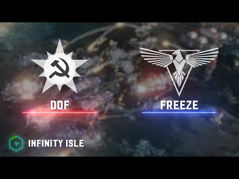 DDF(S) vs Freeze(A) - Infinity Isle - Red Alert 3