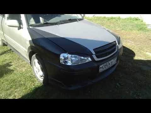 Бампер из стекловолокна на Chery amulet