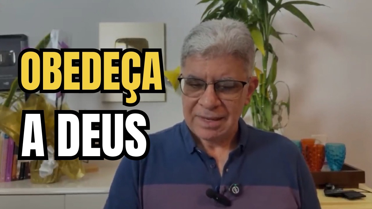 OBEDECER A DEUS É O CAMINHO  - Minuto com Deus de Hoje