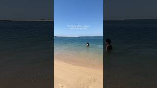 Ilha Deserta (Ilha da Barreta), no Parque Natural da Ria Formosa em Faro, Algarve🏝️