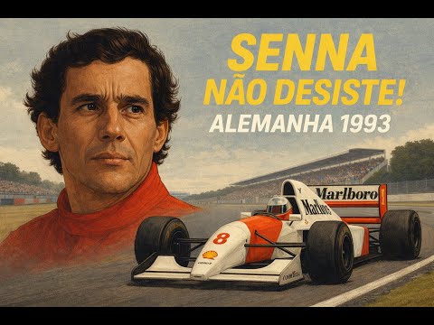 [109] SENNA! GP da Alemanha 1993 Corrida Completa!