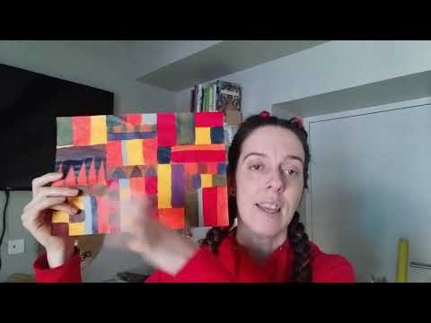 Château 3D inspiré de Paul Klee