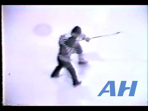 WCHL Feb. 12, 1978 New Westminster Bruins v Billings Bighorns Bench Clearing Brawl Live + (HL)