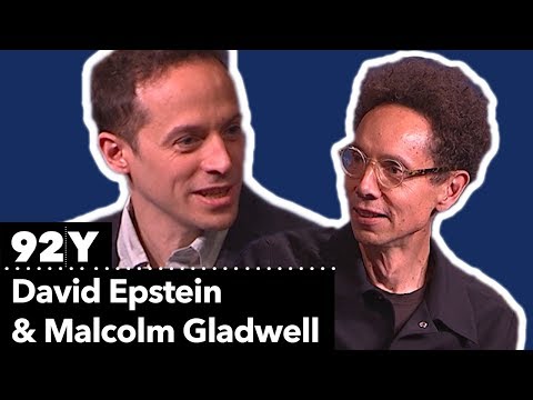 David Epstein in Conversation with Malcolm Gladwell