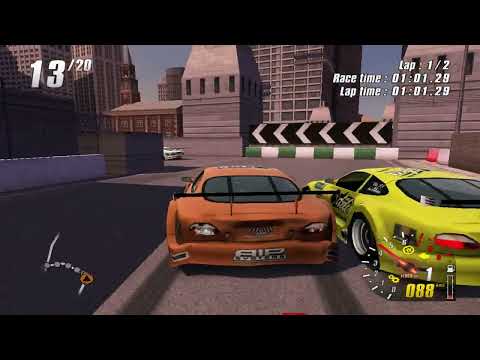 TOCA Race Driver 2 - Michigan Loop - Jaguar XKR - PC Gameplay [HD]