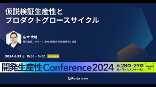 仮説検証生産性とプロダクトグロースサイクル