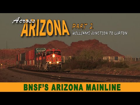Across Arizona Part 2 [BNSF'S ARIZONA MAIN LINE]