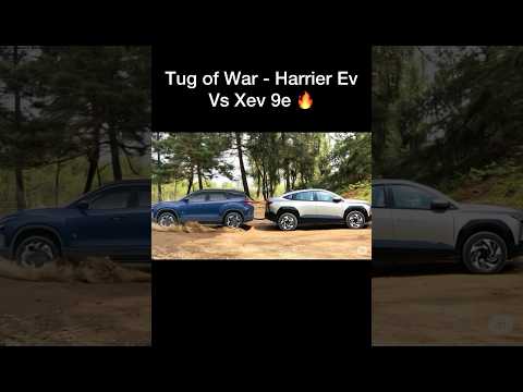 Mahindra XEV 9e vs Tata Harrier EV: Epic Tug of War!