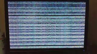 Psychedelic LCD Monitor Wakeup