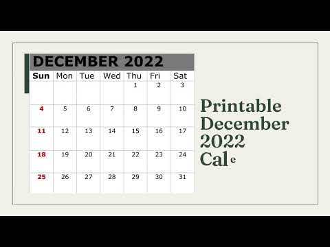 December 2022 Calendar with Holidays PDF, Word, and Excel | Calendar Digital