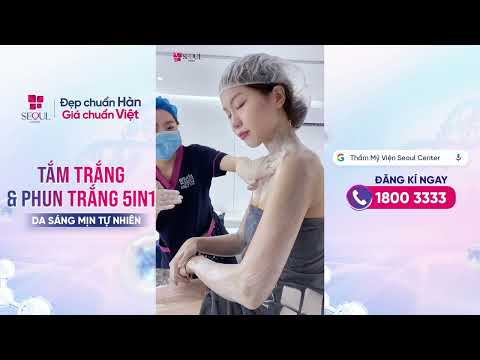 Da Trắng Nõn - Đón Hè Xinh!! Buổi 3 Của Liệu Trình Tắm Trắng & Phun Trắng 5IN1 Làn Da Sẽ Thế Nào?