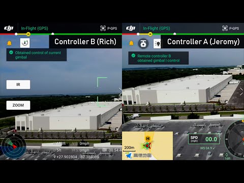 OVERVIEW | DJI Matrice 300 Hand-off Feature by FLYMOTION