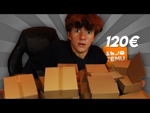 📦MEGA UNBOXING 120€ di TEMU FINALE! - Vera qualità?