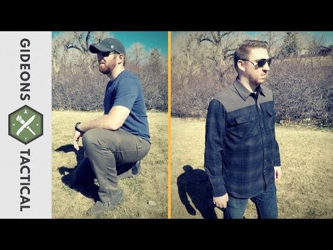 Best "NON" Tactical Pants Ever? 5.11 Apex + Sidewinder Flannel Shirt