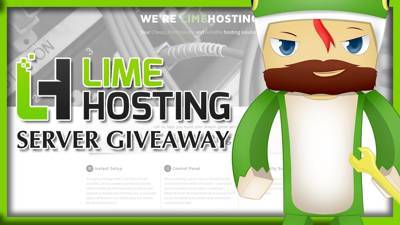 Lime Hosting Server Giveaway Competition (NOW CLOSED - THANKS TO THOSE THAT ENTERED)