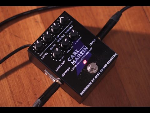 3 Band Parametric Preamp by Carl Martin | RockBoard | PedalPedia