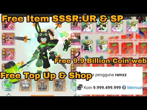 Big Update - Free 9,9B Coin Web+ Item SSSR.UR.SP + Free Top up & Shop - Full Reward / Kusyu Immortal