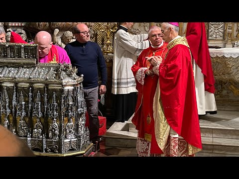 Festa di S. Agata ‘23 - Catania. Solenne Reposizione delle Reliquie nello scrigno.