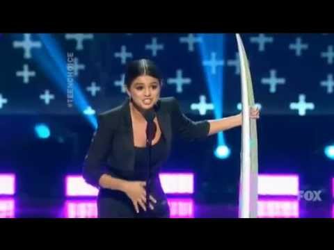 Selena Gomez wins teen choice awards 2014 - acceptance speech