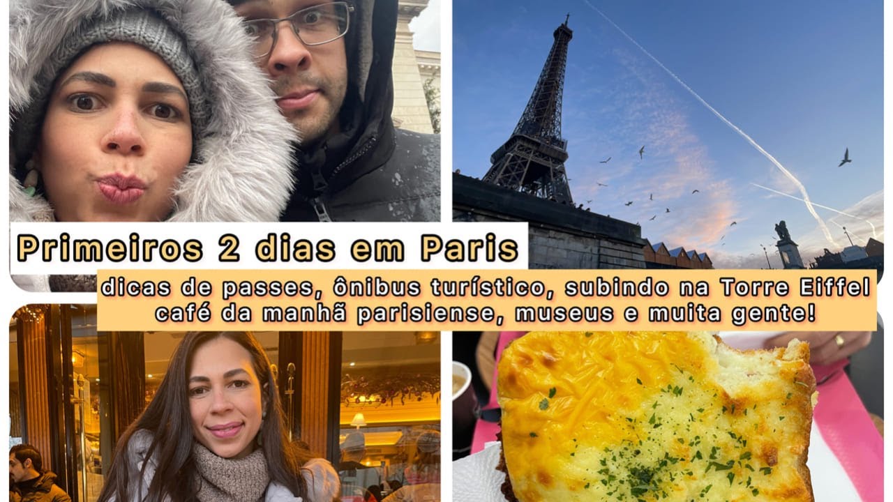 PARIS com Paris Pass Museum + AllPass GoCity, subimos na Torre, Museu D'Orsay, Ônibus hop-on hop-off