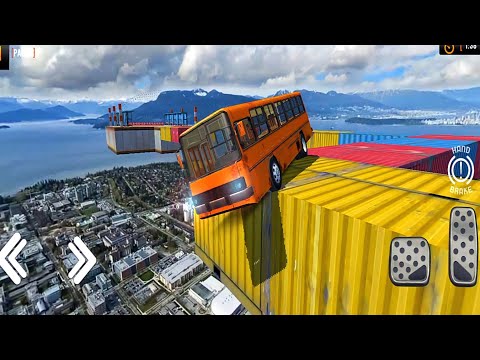 Impossible Bus Driving Crazy Stunt Driving Simulator 2023 #topagames #1 #bestandroidgames