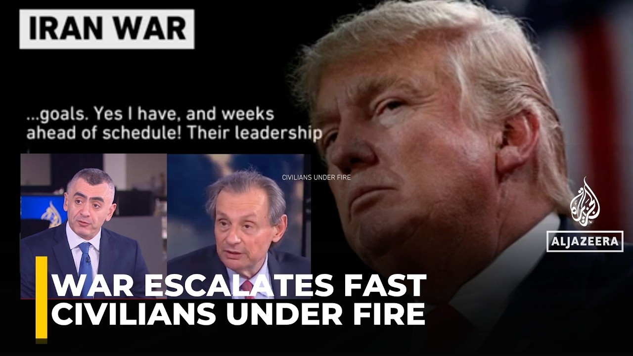 Trump escalates Iran sar threats | Civilian sites hit, no end in sight