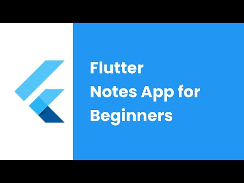 Flutter Beginner Tutorial Flutter Notes App