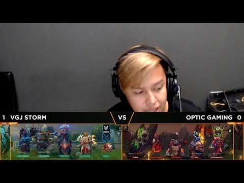 Optic Gaming vs VG.J Storm Game 2 (BO2) l China Dota2 Supermajor - NA Qualifier