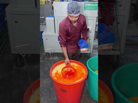 ₹5 Wali Orange Ice Cream Bar Making in Mega Factory from Scratch at Huge Level | Indian Factory |