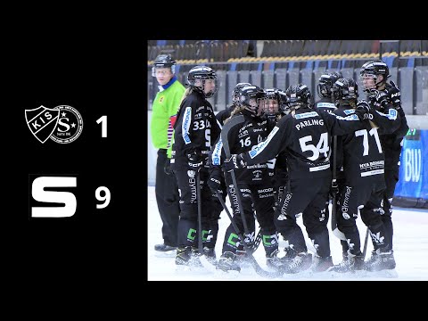 Highlights Kvartfinal 1 Dam | KS Bandy - Sandvikens AIK