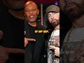 Dr. Dre Calls Eminem the "BEST Emcee Ever" Point Blank Period #rap #hiphopmusic #shorts #viral