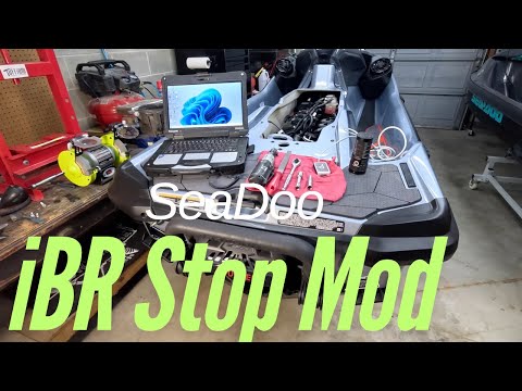 SeaDoo iBR Stop Grind - Increased Trim Range and Top Speed