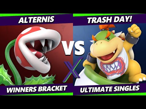 S@X 512 - Alternis (Roy, Piranha Plant) Vs. Trash Day! (Bowser Jr.) Smash Ultimate - SSBU