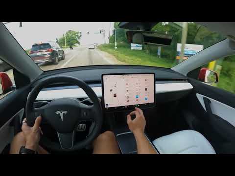 2022 Tesla Model Y Performance POV Review [4k]