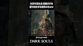 10秒で笑える 残酷すぎる落下をする海外ニキｗｗ【DARK SOULS】