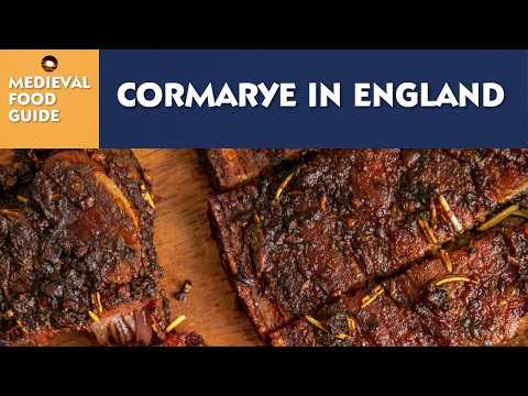 MEDIEVAL FOOD GUIDE: CORMARYE For Dinner In England!