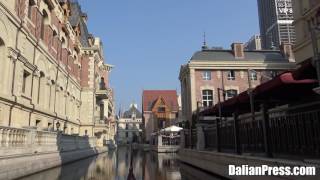 [4K] 大連観光 イタリア「水の都」ベネチアを模した街並み #1