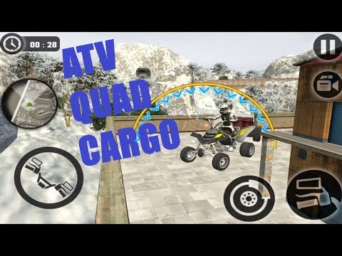 ATV Quad Bike Rider Uphill Cargo Transporter Level 11-13 Android Game