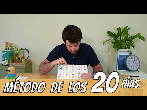 Método De Los 20 Días Para Leer Y Escribir 🚀 Cómo Enseñar a Leer a tu Niño de 4,5,6 años | Parte 1
