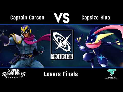Captain Carson (Captain Falcon) vs Capsize Blue (Greninja) - Losers Finals - Protostar #14