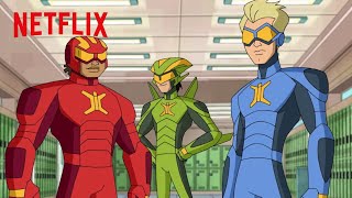 The Flex Fighter's Gear Up Again | Stretch Armstrong: The Break Out | Netflix