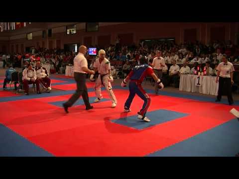 Laszlo Gombos v Blaine Watson WAKO World Championships 2013