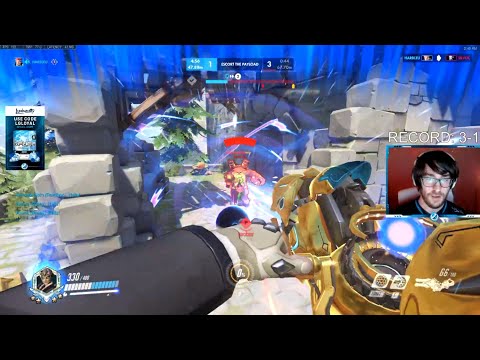 Overwatch This Is How Zarya God Harbleu Plays -Carry Tank-
