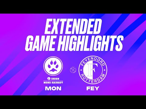 Union Mons-Hainaut vs. Zeeuw & Zeeuw Feyenoord Basketball Extended Game Highlights