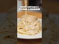 MAKE PASTA WITH JUST 2 INGREDIENTS