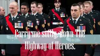Highway of heroes - the trews Lyrics